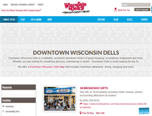 Tablet Screenshot of downtown-dells.com